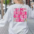 In My Kindergarten Era Girl Back To School Kinder Teacher Women's Sweatshirt Back Print Ash In My Kindergarten Era Girl Back To School Kinder Teacher Women's Sweatshirt Back Print Ash