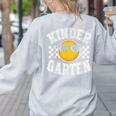 Kindergarten Teacher First Day Of Kinder Back To School Women's Sweatshirt Back Print Ash Kindergarten Teacher First Day Of Kinder Back To School Women's Sweatshirt Back Print Ash