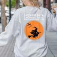 Let's Eat Kids Punctuation Saves Live Witch Grammar Teacher Women's Sweatshirt Back Print Ash Let's Eat Kids Punctuation Saves Live Witch Grammar Teacher Women's Sweatshirt Back Print Ash