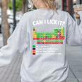 Can I Lick It Periodic Table Shirt Science Chemistry Teacher Women's Sweatshirt Back Print Ash Can I Lick It Periodic Table Shirt Science Chemistry Teacher Women's Sweatshirt Back Print Ash