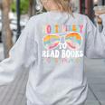 Most Likely To Read Books All Summer Teacher Student Women's Sweatshirt Back Print Ash Most Likely To Read Books All Summer Teacher Student Women's Sweatshirt Back Print Ash