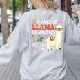 Llama Learning T Shirt Teachers Students Alpaca Lovers Women's Sweatshirt Back Print Ash Llama Learning T Shirt Teachers Students Alpaca Lovers Women's Sweatshirt Back Print Ash