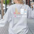 I Love School Supplies Teacher Shirt Women's Sweatshirt Back Print Ash I Love School Supplies Teacher Shirt Women's Sweatshirt Back Print Ash