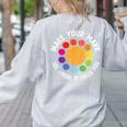 Make Your Mark For a International Dot Day Teacher Dot Lover Women's Sweatshirt Back Print Ash Make Your Mark For a International Dot Day Teacher Dot Lover Women's Sweatshirt Back Print Ash