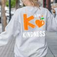 Matching Unity Day Orange Teacher Kindness Antibulliyng 2023 For Men Women Kids Women's Sweatshirt Back Print Ash
