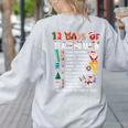 Math Teacher Christmas 12 Days Of Teaching Math Christmas Women's Sweatshirt Back Print Ash Math Teacher Christmas 12 Days Of Teaching Math Christmas Women's Sweatshirt Back Print Ash