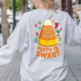 Math Teacher Halloween Costume Trick Or Treat Math Sweet Women's Sweatshirt Back Print Ash Math Teacher Halloween Costume Trick Or Treat Math Sweet Women's Sweatshirt Back Print Ash