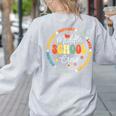 Middle School Crew Back To School For Teacher Women's Sweatshirt Back Print Ash Middle School Crew Back To School For Teacher Women's Sweatshirt Back Print Ash