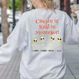 Montessori Creepin' It Real HALLOWEEN School Teacher Shirt Women's Sweatshirt Back Print Ash Montessori Creepin' It Real HALLOWEEN School Teacher Shirt Women's Sweatshirt Back Print Ash