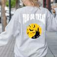 Nerdy Trig Or Treat Halloween Costume Math Teacher Women's Sweatshirt Back Print Ash Nerdy Trig Or Treat Halloween Costume Math Teacher Women's Sweatshirt Back Print Ash