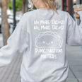 No More Tacos Punctuation Matters Taco English Teacher Women's Sweatshirt Back Print Ash No More Tacos Punctuation Matters Taco English Teacher Women's Sweatshirt Back Print Ash