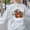 Not My First Rodeo Back To School Teacher Women's Sweatshirt Back Print Ash