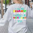 I Am Not Short I Am Pre-K Teacher Size Teacher For Men Women Kids Women's Sweatshirt Back Print Ash I Am Not Short I Am Pre-K Teacher Size Teacher For Men Women Kids Women's Sweatshirt Back Print Ash