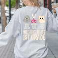 Nothing Beats 1st Grade Back To School Kids Teachers Women's Sweatshirt Back Print Ash Nothing Beats 1st Grade Back To School Kids Teachers Women's Sweatshirt Back Print Ash