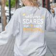 Nothing Scares Me I'm A Principal Teacher Halloween School For Men Women Kids Women's Sweatshirt Back Print Ash Nothing Scares Me I'm A Principal Teacher Halloween School For Men Women Kids Women's Sweatshirt Back Print Ash