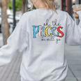 Oh The Places We Will Go Reading Day Book Lovers Teachers Women's Sweatshirt Back Print Ash Oh The Places We Will Go Reading Day Book Lovers Teachers Women's Sweatshirt Back Print Ash