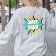Para Shirt Super Para Paraprofessional Teacher Women's Sweatshirt Back Print Ash Para Shirt Super Para Paraprofessional Teacher Women's Sweatshirt Back Print Ash
