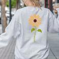 Paraprofessional Para Sunflower Teacher Back To School Women's Sweatshirt Back Print Ash Paraprofessional Para Sunflower Teacher Back To School Women's Sweatshirt Back Print Ash