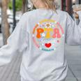 Parents Teacher Association Team Supporter PTA Treasurer For Men Women Girls Kids Women's Sweatshirt Back Print Ash Parents Teacher Association Team Supporter PTA Treasurer For Men Women Girls Kids Women's Sweatshirt Back Print Ash