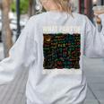 What Part Of Don't You Understand Math Teacher Women's Sweatshirt Back Print Ash