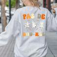 Pas De Boo-Rée Ghost Ballet Dancer Halloween Dance Teacher Women's Sweatshirt Back Print Ash Pas De Boo-Rée Ghost Ballet Dancer Halloween Dance Teacher Women's Sweatshirt Back Print Ash