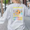 Some People Only Dream Of Meeting Art Teacher Teachers Women's Sweatshirt Back Print Ash