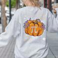 Pi Day Pumpkin Pi Math Teacher Halloween Costume Women's Sweatshirt Back Print Ash Pi Day Pumpkin Pi Math Teacher Halloween Costume Women's Sweatshirt Back Print Ash
