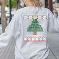 Pi Tree Christmas Math Teacher Ugly Sweater Men Women Kids Women's Sweatshirt Back Print Ash Pi Tree Christmas Math Teacher Ugly Sweater Men Women Kids Women's Sweatshirt Back Print Ash