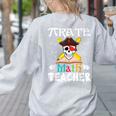 Pirate Math Teacher Skull Pirate Halloween Costume Women's Sweatshirt Back Print Ash Pirate Math Teacher Skull Pirate Halloween Costume Women's Sweatshirt Back Print Ash