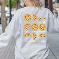 Pizza Slice Fraction Math Teacher Back To School Educational Women's Sweatshirt Back Print Ash Pizza Slice Fraction Math Teacher Back To School Educational Women's Sweatshirt Back Print Ash