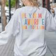 Play Is My Favorite Way To Learn Special Education Teacher Women's Sweatshirt Back Print Ash Play Is My Favorite Way To Learn Special Education Teacher Women's Sweatshirt Back Print Ash