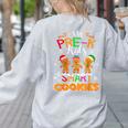 My Pre-K Kids Are Smart Cookies Christmas Teacher Women's Sweatshirt Back Print Ash My Pre-K Kids Are Smart Cookies Christmas Teacher Women's Sweatshirt Back Print Ash