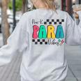 Pre-K Paraprofessional Teacher Back To School Vibes Women's Sweatshirt Back Print Ash Pre-K Paraprofessional Teacher Back To School Vibes Women's Sweatshirt Back Print Ash