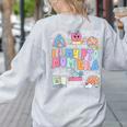 In My PTO Mom Parent Teacher Organization Back To School Women's Sweatshirt Back Print Ash