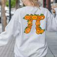 Pumpkin Pi Math Teacher Halloween Costume Geometry Women's Sweatshirt Back Print Ash Pumpkin Pi Math Teacher Halloween Costume Geometry Women's Sweatshirt Back Print Ash