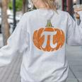 Pumpkin Pi Math Teacher Halloween Thanksgiving Day Costume Men Women Kids Women's Sweatshirt Back Print Ash Pumpkin Pi Math Teacher Halloween Thanksgiving Day Costume Men Women Kids Women's Sweatshirt Back Print Ash