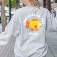 Que Hace Un Pez Nada Spanish Teacher Bilingual Teacher Dual Women's Sweatshirt Back Print Ash Que Hace Un Pez Nada Spanish Teacher Bilingual Teacher Dual Women's Sweatshirt Back Print Ash