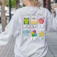Reading Teacher Syllable Types Phonics Phonemic Awareness Women's Sweatshirt Back Print Ash Reading Teacher Syllable Types Phonics Phonemic Awareness Women's Sweatshirt Back Print Ash