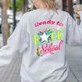 Ready To Rock School Shirt Students And Teachers Women's Sweatshirt Back Print Ash Ready To Rock School Shirt Students And Teachers Women's Sweatshirt Back Print Ash