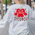 Red Ribbon Week Awareness For Students And Teachers Men Women Girls Kids Women's Sweatshirt Back Print Ash Red Ribbon Week Awareness For Students And Teachers Men Women Girls Kids Women's Sweatshirt Back Print Ash