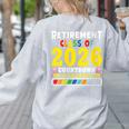 Retirement Primary Elementary Teacher 2026 Retiring Progress Women's Sweatshirt Back Print Ash Retirement Primary Elementary Teacher 2026 Retiring Progress Women's Sweatshirt Back Print Ash