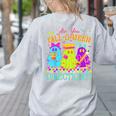Retro Are You Falloween Direction Teacher Spooky Halloween Women's Sweatshirt Back Print Ash Retro Are You Falloween Direction Teacher Spooky Halloween Women's Sweatshirt Back Print Ash