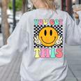 You Got This Retro Smile Motivational Testing Day Teacher Women's Sweatshirt Back Print Ash