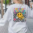 Retro Special Education Squad Groovy Dream Team Teacher Women's Sweatshirt Back Print Ash Retro Special Education Squad Groovy Dream Team Teacher Women's Sweatshirt Back Print Ash