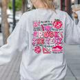 Rock The Test Testing Day Don't Stress Do Your Best Teacher For Men Women Girls Kids Women's Sweatshirt Back Print Ash Rock The Test Testing Day Don't Stress Do Your Best Teacher For Men Women Girls Kids Women's Sweatshirt Back Print Ash