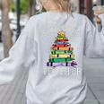 Santa's Favorite Teacher Idea For Christmas Teachers Women's Sweatshirt Back Print Ash Santa's Favorite Teacher Idea For Christmas Teachers Women's Sweatshirt Back Print Ash