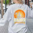 This Is My Scary Teacher Costume Halloween Women's Sweatshirt Back Print Ash This Is My Scary Teacher Costume Halloween Women's Sweatshirt Back Print Ash