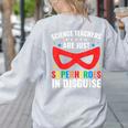 Science Teachers Are Just Superheroes In Disguise Women Men Women's Sweatshirt Back Print Ash