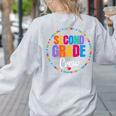 Second Grade Crew 2nd Back To School Teacher Team Squad Women's Sweatshirt Back Print Ash Second Grade Crew 2nd Back To School Teacher Team Squad Women's Sweatshirt Back Print Ash
