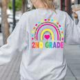 Second Grade Rainbow Girls Boys Teacher Team 2nd Grade Squad Women's Sweatshirt Back Print Ash Second Grade Rainbow Girls Boys Teacher Team 2nd Grade Squad Women's Sweatshirt Back Print Ash